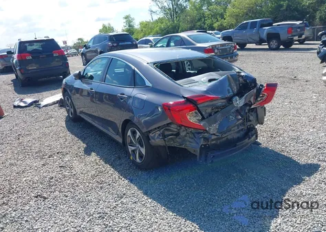 2020 Honda Civic Lx from USA, damaged, VIN 2HGFC2F62LH555607